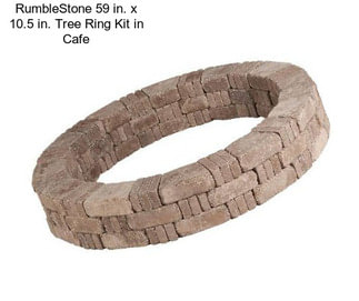 RumbleStone 59 in. x 10.5 in. Tree Ring Kit in Cafe