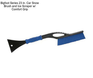 Bigfoot Series 23 in. Car Snow Brush and Ice Scraper w/ Comfort Grip
