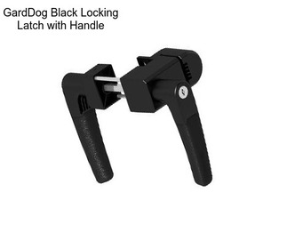 GardDog Black Locking Latch with Handle