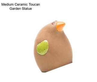 Medium Ceramic Toucan Garden Statue