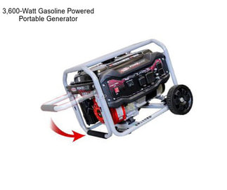3,600-Watt Gasoline Powered Portable Generator