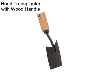 Hand Transplanter with Wood Handle