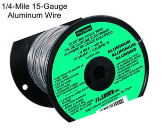 1/4-Mile 15-Gauge Aluminum Wire