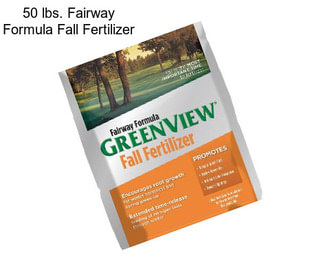 50 lbs. Fairway Formula Fall Fertilizer