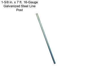 1-5/8 in. x 7 ft. 16-Gauge Galvanized Steel Line Post