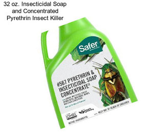 32 oz. Insecticidal Soap and Concentrated Pyrethrin Insect Killer