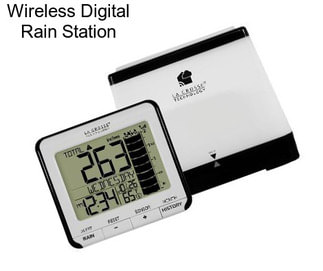 Wireless Digital Rain Station