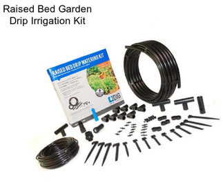 Raised Bed Garden Drip Irrigation Kit