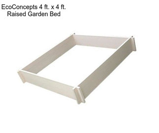 EcoConcepts 4 ft. x 4 ft. Raised Garden Bed