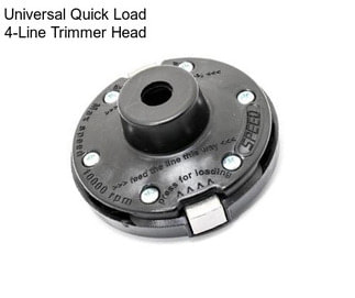 Universal Quick Load 4-Line Trimmer Head