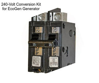 240-Volt Conversion Kit for EcoGen Generator