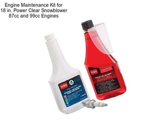 Engine Maintenance Kit for 18 in. Power Clear Snowblower 87cc and 99cc Engines