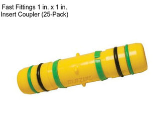 Fast Fittings 1 in. x 1 in. Insert Coupler (25-Pack)