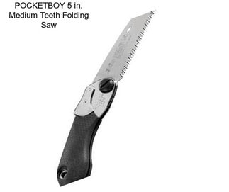 POCKETBOY 5 in. Medium Teeth Folding Saw