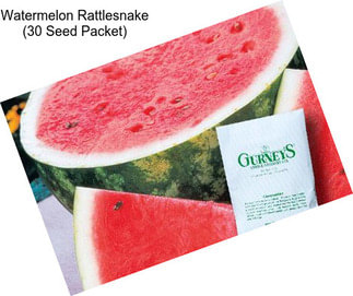 Watermelon Rattlesnake (30 Seed Packet)