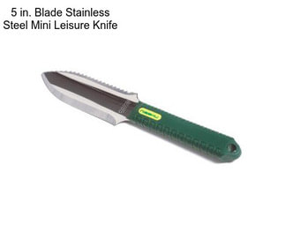 5 in. Blade Stainless Steel Mini Leisure Knife