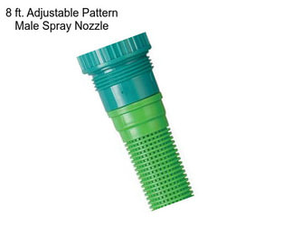 8 ft. Adjustable Pattern Male Spray Nozzle