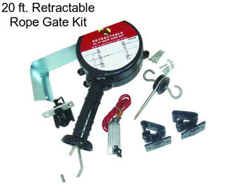 20 ft. Retractable Rope Gate Kit