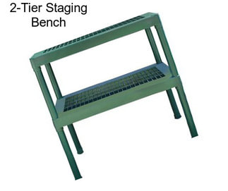 2-Tier Staging Bench