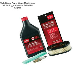 Walk-Behind Power Mower Maintenance Kit for Briggs & Stratton EXi Series Engines