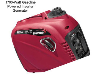 1700-Watt Gasoline Powered Inverter Generator