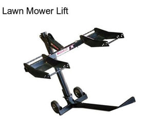 Lawn Mower Lift