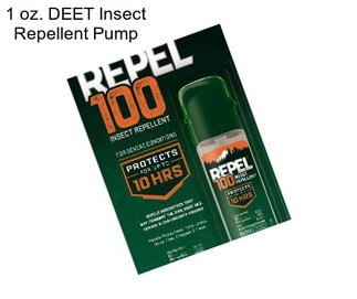 1 oz. DEET Insect Repellent Pump