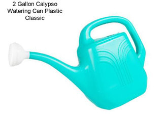 2 Gallon Calypso Watering Can Plastic Classic