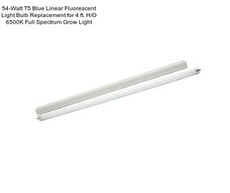 54-Watt T5 Blue Linear Fluorescent Light Bulb Replacement for 4 ft. H/O 6500K Full Spectrum Grow Light