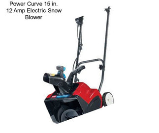 Power Curve 15 in. 12 Amp Electric Snow Blower