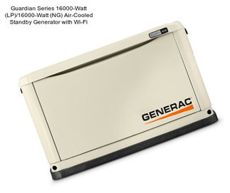 Guardian Series 16000-Watt (LP)/16000-Watt (NG) Air-Cooled Standby Generator with Wi-Fi