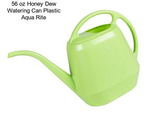 56 oz Honey Dew Watering Can Plastic Aqua Rite