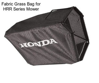 Fabric Grass Bag for HRR Series Mower