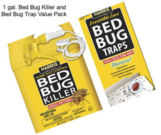 1 gal. Bed Bug Killer and Bed Bug Trap Value Pack