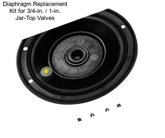 Diaphragm Replacement Kit for 3/4-in. / 1-in. Jar-Top Valves