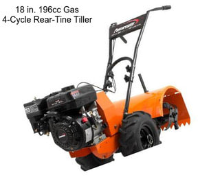 18 in. 196cc Gas 4-Cycle Rear-Tine Tiller