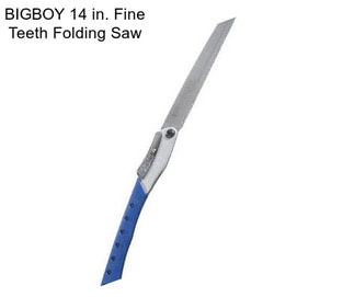 BIGBOY 14 in. Fine Teeth Folding Saw