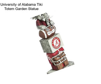 University of Alabama Tiki Totem Garden Statue