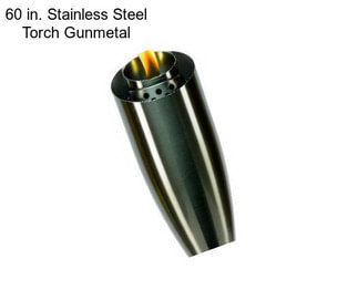 60 in. Stainless Steel Torch Gunmetal