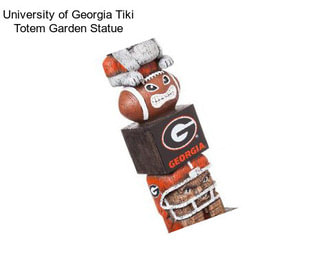 University of Georgia Tiki Totem Garden Statue