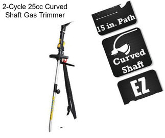 2-Cycle 25cc Curved Shaft Gas Trimmer