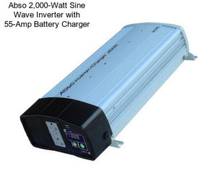 Abso 2,000-Watt Sine Wave Inverter with 55-Amp Battery Charger
