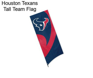 Houston Texans Tall Team Flag