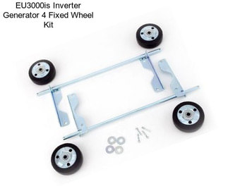 EU3000is Inverter Generator 4 Fixed Wheel Kit