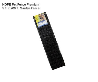 HDPE Pet Fence Premium 5 ft. x 200 ft. Garden Fence