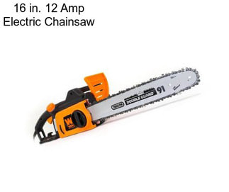 16 in. 12 Amp Electric Chainsaw