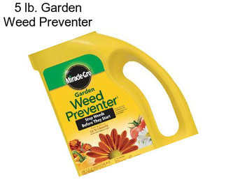 5 lb. Garden Weed Preventer