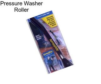 Pressure Washer Roller