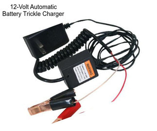 12-Volt Automatic Battery Trickle Charger