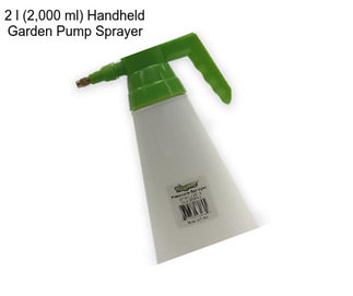 2 l (2,000 ml) Handheld Garden Pump Sprayer